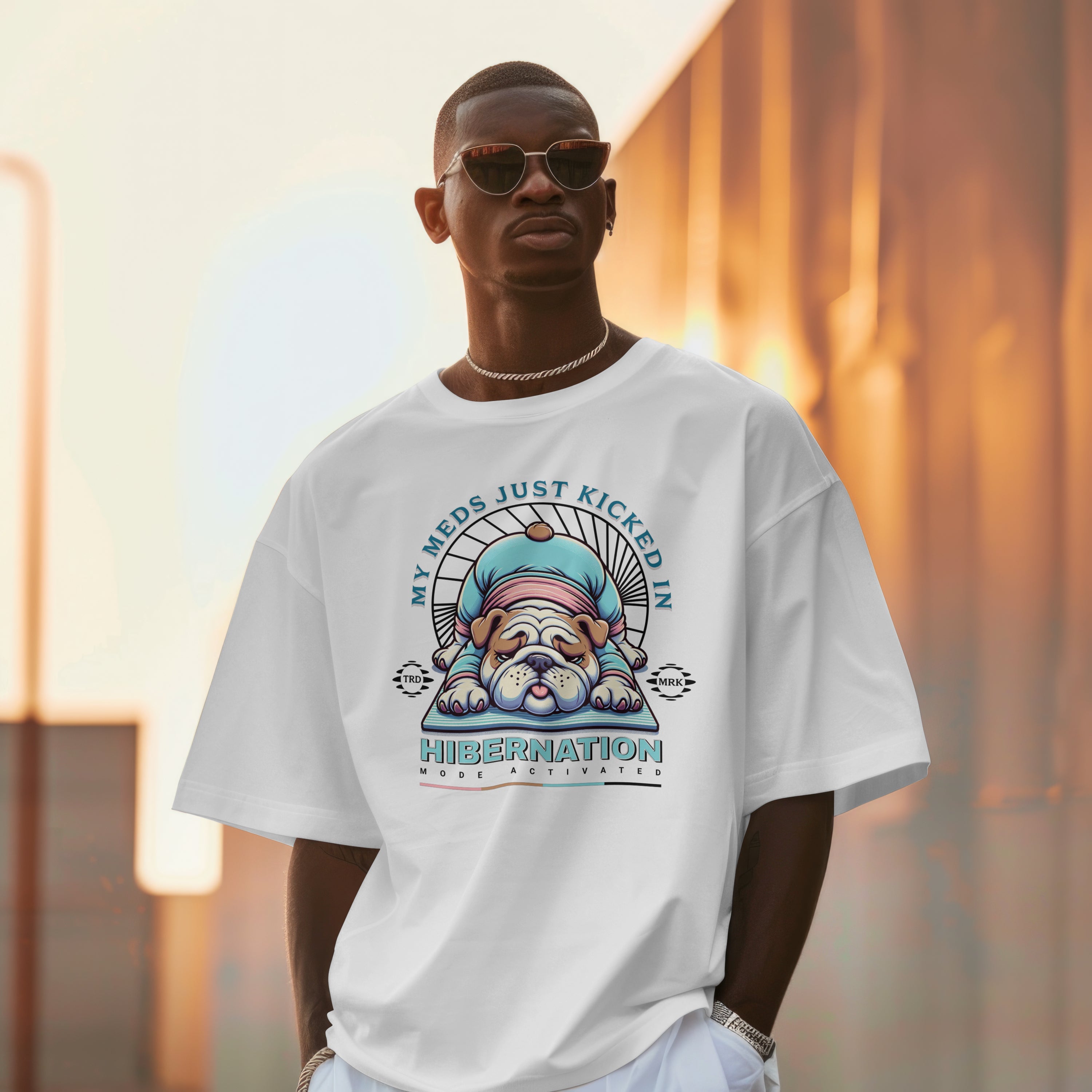 Boy wearing Dreamer Woman with Martini Graphic Unisex Short Sleeve T-Shirt