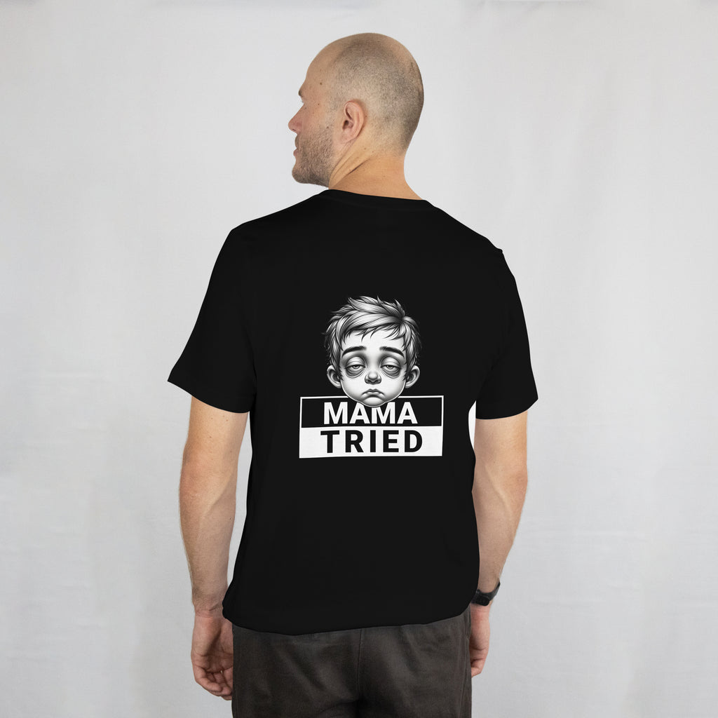 Mama Tried Crashing Cartoon Unisex T-Shirt