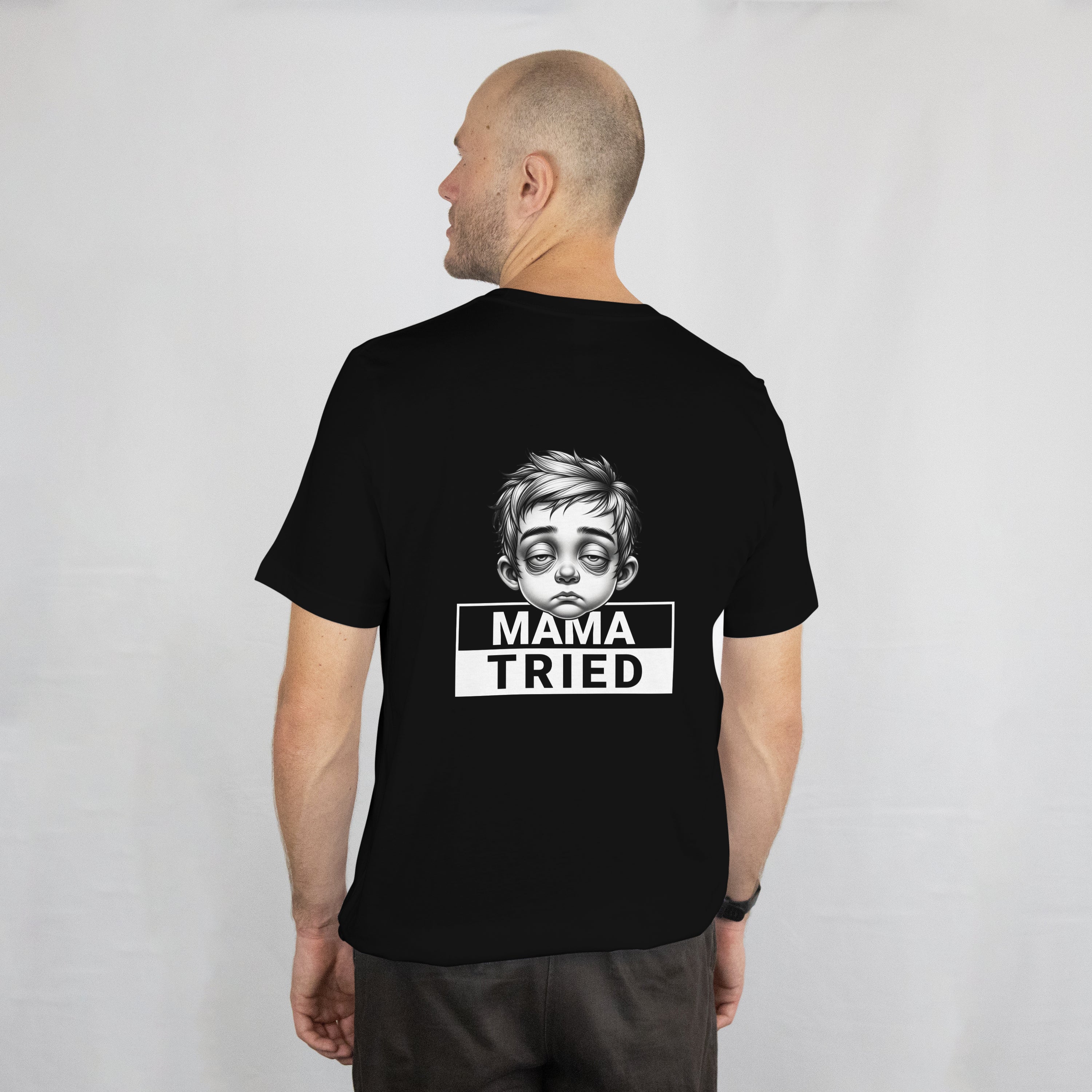 Mama Tried Crashing Cartoon Unisex T-Shirt